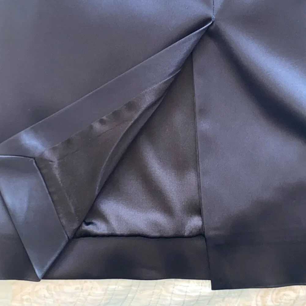 Luly Yang EUC Formal Black Tie Cocktail Dress Elegant Gala Martini Crescendo XS - Picture 7 of 10